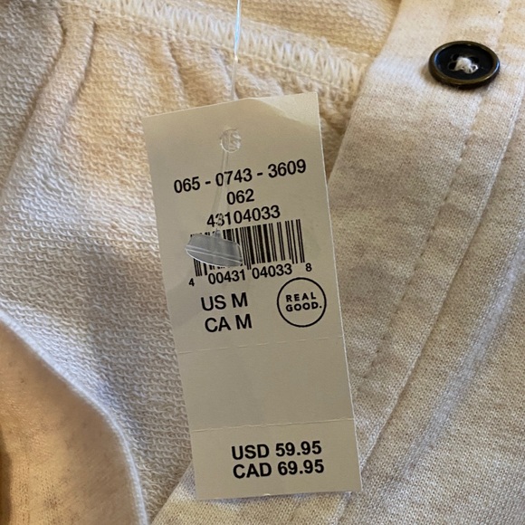 Aerie Cream Button Down Shirt - Picture 5 of 12